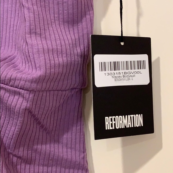 ❗️LAST CHANCE ❗️Reformation Macey Wrap Bodysuit - Picture 5 of 5